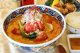 トマト担担麺